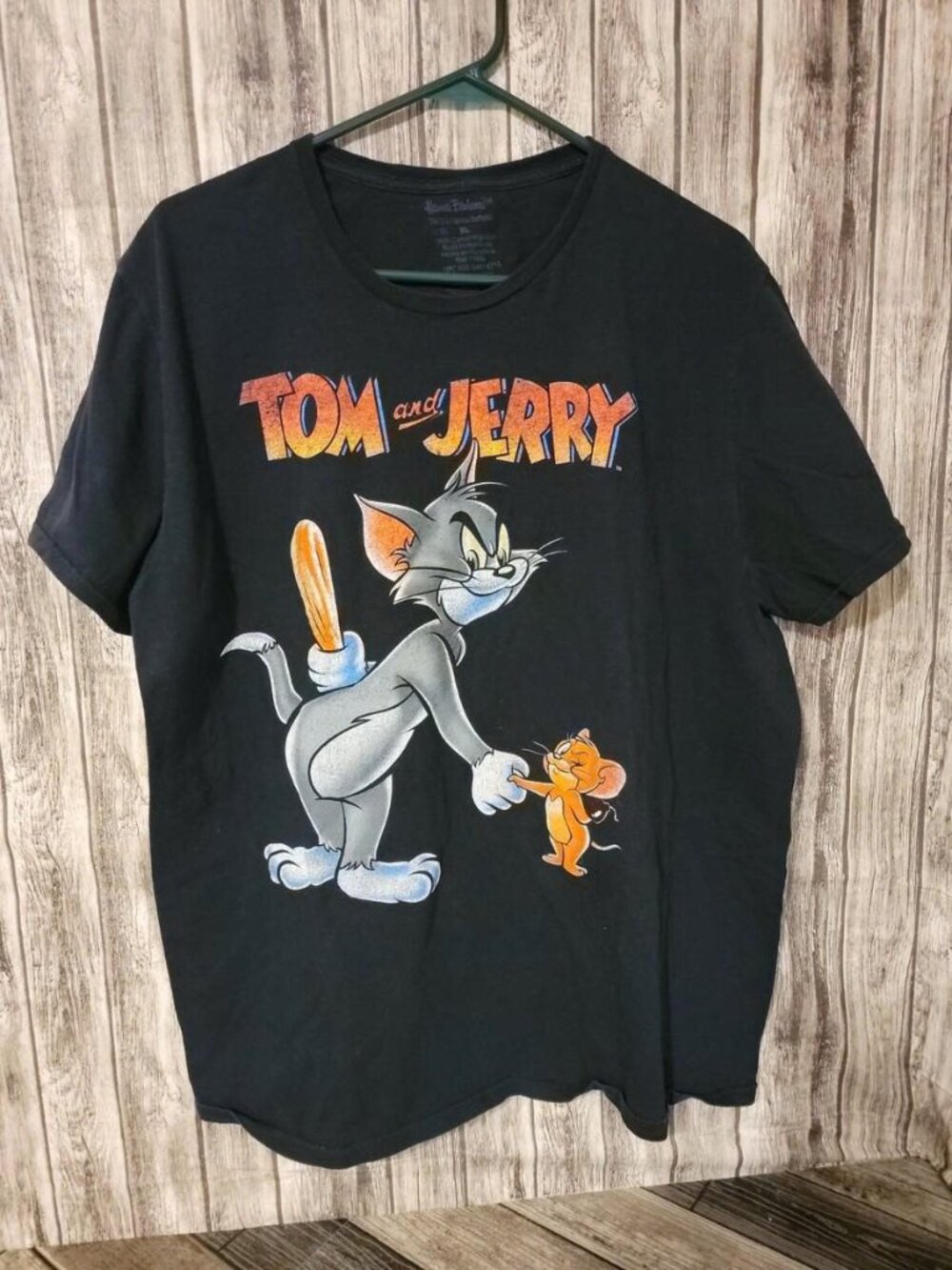 Tom and Jerry Shirt, Tom Cat Jerry Mouse Tee, Vintage Cartoon T-shirt, Retro 90s
